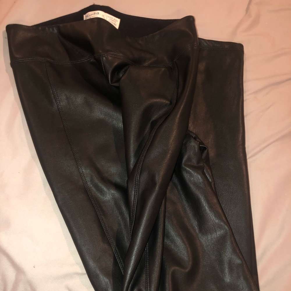 Mudd Faux Leather Legging/pant Size Small